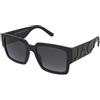 Marc Jacobs Marc 739/S 08A/9O | Occhiali da Sole Graduati o Non Graduati | Prova Online | Unisex | Plastica | Rettangolari | Nero | Adrialenti