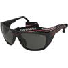 Carrera C Sport 08/S/XT BLX/UC | Occhiali da Sole Graduati o Non Graduati | Prova Online | Plastica | Quadrati | Nero, Rosso | Adrialenti
