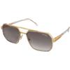 Carrera Carrera 1069/S REJ/FQ | Occhiali da Sole Graduati o Non Graduati | Prova Online | Metallo | Quadrati | Oro, Trasparente | Adrialenti