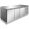 Tavolo refrigerato 3 porte a doppia temperatura -2°/+8° -20°/-10° C | 179,5 x 70 x 86 cm