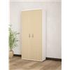 Generico Mobile 2 Ante Golf cm.170x80x52 colore Bianco e Olmo