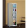 Generico Armadio Tuttopiani cm.187x72x36 colore Bianco e Olmo