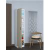 Generico Colonna Tuttopiani 1 Anta cm.187x40x36 colore Bianco e Olmo