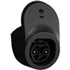 Wallbox Tipo 2 - Supporto per cavo di ricarica nero