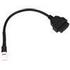 Akozon OBD2 Cavo adattatore, Akozon Moto 4 Pin CANBUS diagnostico lettore di codice di errore Cavo diagnostico per scanner di moto MT1 FZ1 XSR MT9 XSR7 MT7 FJR R1 R6 XT12ZE TMAX