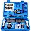 Autown Kit di Riparazione Pneumatici, Kit di Riparazione Pneumatici da 68 Pezzi per Auto, Kit di Riparazione Pneumatici Universale con Attrezzi per Riparare Forature E Tapparelle