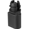 QUARKZMAN Sensore Temperatura Ambiente Aria Per Volkswagen Tiguan | Colore:Nero,Materiale:Plastica,Dimensioni:18x13x37mm,Numero OE:8Z0820535,Per Audi A8,Per Passat,Per Golf,Per Touareg,Per CC