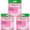 Garnier SkinActive Eco Pads Dischetti Micellari Struccanti in Microfibra Ultra Morbida Lavabili Riutilizzabili Ipoallergenici Viso Occhi Labbra per Pelli Sensibili 1000 Lavaggi - 4 Confezioni da 3 Pad