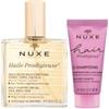 Nuxe Olio Prodigioso 100 ml + Hair Prodigieux Le Shampoo Brillance Specchio 30 ml in omaggio