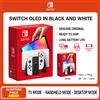 Nintendo Console di Gioco Nintendo Switch Modello OLED con Joy-Con Bianchi - Versione HK (Caricatore HK con Adattatore da HK a US)