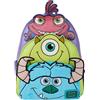 LOUNGEFLY DISNEY - PIXAR MONSTERS INC. - ZAINETTO - MIKE SULLEY AND RANDALL TRIPLE POCKET