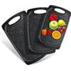 Romon Tagliere da Cucina, 3 Pezzi Imita l'aspetto del Granito, Tagliere da Cucina Plastica Taglieri Plastica, Cutting Board Facile da Pulire, Taglieri Sono Duri per Frutta, Verdure, Carne,S/M/L