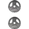 Fidusport® Pesi dischi per set di manubri, 2 dischi da 1,5 kg, Ø 30 cm