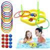 Générique Gioco Di Lanciare Anelli | Giocattoli Nuoto Schiuma Triangolo Cerchio Divertenti - Giochi Di Anelli Da Lanciare Piscina Bambino | per Famiglia Ragazze Ragazzi Esterno Giardino Posteriore Cortile