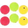Operitacx 12 Galleggianti da Schiuma Colorati Perline e Fermate Bobber ad Alta Galleggiabilità Accessori per Attrezzatura Pesca Sportiva