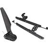 kTbhtRGPz Timone per Kayak con Pedali per Pedali Coda per Barca Leggera Timone per Moto d'Acqua Comando a Pedale in Nylon Compatibile con Kayak per Barche a Vela