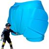 Generic Pattinaggio su ghiaccio per bambini, elastici, ergonomici, protezione fianchi, pantaloncini protettivi imbottiti, attrezzatura protettiva per pattinaggio su ghiaccio e rulli