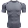 Generic Maglietta Compressione Uomo Traspirante, Maglia Aderente a Compressione, Asciugatura Rapida Fitness T-Shirt Magliette Uomo Manica Corta T Shirt Sportiva Maglietta Running Corsa Ciclismo Basket Calcio