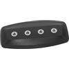TOYANDONA Base Vite per Fissaggio Staffa Piede Kayak Gonfiabile in PVC Nero, Resistente agli Agenti Atmosferici, Compatibile per Accessori Barca e Pesca Mare