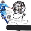 Generic Rete per palloni da calcio | Attrezzatura portatile per la pratica del calcio | Attrezzatura elastica per allenamento di ritorno per cortile e domestico