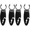 Generic Clip di fissaggio per tavola da paddle, 4 morsetti espandibili per pinne per paddle, di ricambio per pinne da surf, clip di fissaggio per pinne per tavola da surf, forniture per sport