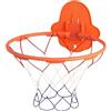 Gungtj Indoor Basketball Hoop, 32 cm Dribbling Training Hoop, Noiseless Bouncing, Wall-Mounted Design, Perfect for Childrens and Outdoor Game, Ideal for Kids' Sports Practice