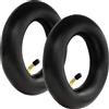 ECOVELO 2 CAMERE D'ARIA 3.50 10 X VESPA 50 SPECIAL 125 ET3 PK S XL RUSH N HP FL PIAGGIO MOTO SCOOTER VALVOLA CURVA