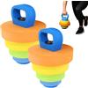Generic Set di 2 kettlebell per fitness acquatico, regolabili, in schiuma EVA, per esercizi di nuoto, attrezzatura acquatica per allenamento della delle braccia e aerobica in acqua, blu