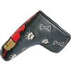 Buxuaaaa Putters Cover Golf Putter Headcover Pu Leather Chiusure Golf Putter Headcovers Putter Headcover