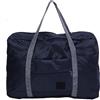 Generico Borsa Da Viaggio Pieghevole Impermeabile 40x20x30cm Nero Oxford Tessuto Resistente All Acqua - Borsone Capiente Con Cinghia Per Trolley Organizer Richiudibile Senza Stress for Weekend Fuori Porta