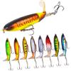 MAGICLULU Esca da Pesca Artificiale in Plastica 13g 10cm Aspetto Realistico e Coda Rotante per Pesca di Bass e Aspius in Acqua Interna