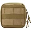 Hrtyvhin Marsupio organizer in nylon con diverse tasche e nastro per attrezzi e gadget