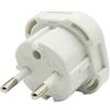 Porgeel White Travel UK a Adattatore UE Adattatore Euro Socket Ac Power Converter.
