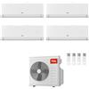 Tcl CONDIZIONATORE TCL QUADRI SPLIT BREEZEIN P5 12000+12000+12000+12000 BTU WIFI INVERTER MT4250 A++