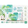 Pampers Naturello Acqua Pura Salviette Detergenti 52 Pezzi Senza Tappo - Salviette Umidificate per Neonati e Bambini