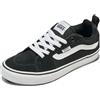 Vans Filmore, Sneaker a Collo Alto Donna, Black White, 37 EU