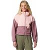 Columbia Donna Spire Valley Cropped giacca, pink sand-fig, M