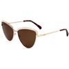 Polaroid PLD 4094/S 57J5G/SP Occhiali da Sole, J5g/Sp Gold, Taglia Unica Unisex-Adulto