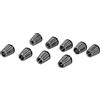 YWBL-WH Set Portapinze a Molla ER25, Portapinze Cono Morse in Acciaio Al Carbonio con Pinze ER25 da 3 a 16 e Chiave, per Lavorazione di Macchine Utensili e Utilizzo con Stampante 3D (#1)