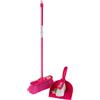 Theo Klein 6351 Set di 3 Scope Classiche Barbie I Scopa per Bambini, scopetta e Paletta in Stile Barbie I Dimensioni- 62 cm x 17 cm x 62 cm I Giocattoli per Bambini dai 3 Anni in su