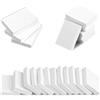 Tinoaly 50pz Libri Miniatura Vuoti, Scala 1:12 Mini Ornamenti Libri per Case Bambole Bianco Modello Quaderno Minuscolo Piccoli Giocattoli per Libri Apribili per Decorazione Librerie per Case Bambole
