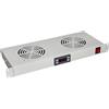 LINK Modulo 2 Ventole Raffreddamento con Display, Grigio