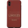 France born and French apparel Custodia per iPhone XS Max Vintage Limoges Francia