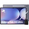 SAMSUNG Galaxy Tab S10 Ultra, Tablet AI, Display 14.6 Dynamic AMOLED 2X, 5G, RAM 12GB, 256GB, 11.200 mAh, Android 14, IP68, Gray, [Versione italiana] 2024, Caricabatterie 45W
