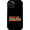Retro Personalized Name outfit For Men W Custodia per iPhone 11 Pro MERCEDES Retro Personalizzato Nome Vintage Stripes
