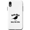 Birding in the 901 Custodia per iPhone XR Early Bird ottiene Lifer divertente Birding Humor