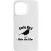 Birding in the 901 Custodia per iPhone 14 Pro Max Early Bird ottiene Lifer divertente Birding Humor
