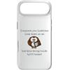 Proud Luddite Custodia per iPhone Air Simpatico gufo con lettore e-book