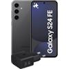 Samsung Galaxy S24 FE Smartphone AI, Caricatore Incluso, Display Dynamic AMOLED 2X 6.7'', Dual SIM, Fotocamera 50MP, 8GB RAM, 128GB, Batteria a lunga durata, IP68, Graphite [Versione Italiana]