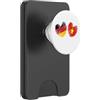 German Flag Vietnamese Flag Heart Vietnam Germania Cuore Bandiera Tedesca Bandiera Vietnamita Amore PopSockets PopWallet per MagSafe